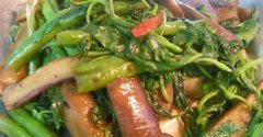 茄子炒菜谱要下什么,炒茄子怎么做